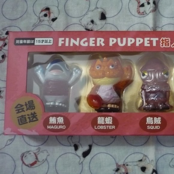 NWT Sofubi Sushi Finger Puppets or Cake Toppers - Picture 2 of 6